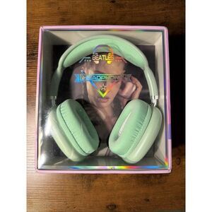 Beatles Bluetooth Wireless Headphones In Green. New!